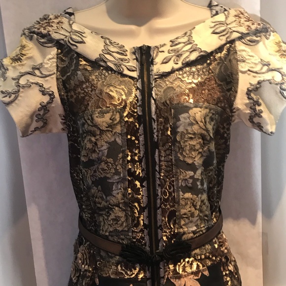 Byron Lars - Beguile Sleeve Sheath Dress - size 4 - Picture 3 of 8